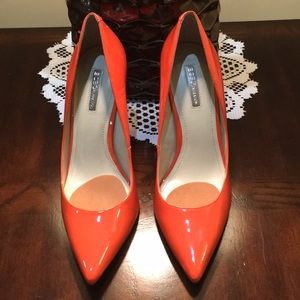 Orange/Coral Heels